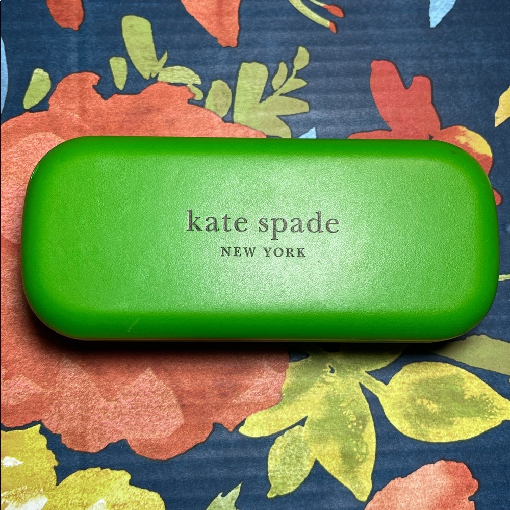 Kate Spade Vibrant Green Eyewear Case